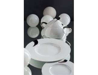 Сервиз чайный Rudolf Kampf Кельт на 6 персон 15 предметов платина 52160728-1122