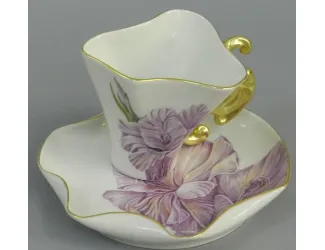 Чайная пара Rudolf Kampf Дали 0,15л 46120425-240Yk Ирис